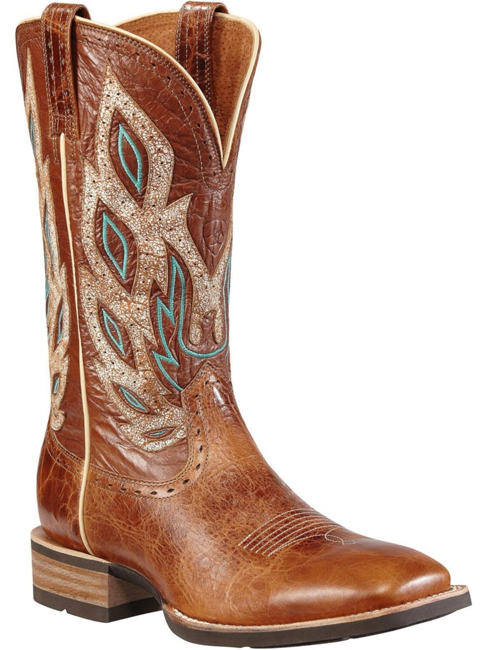ARIAT MEN'S NIGHTHAWK WESTERN PERFORMANCE BOOTS - SQUARE TOE